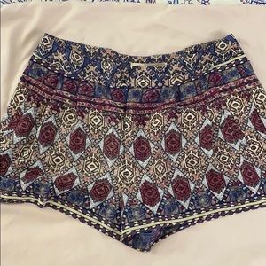 patterned shorts